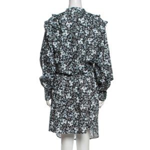 NWT Erdem x Universal Standard Primrose Floral Ruffle Shirt Dress Size Medium